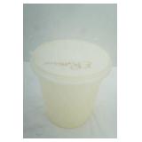 Large Tupperware Container & Lid. 10" tall by 9.5" diameter