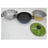 Large Cooking Pots & 1 Lid