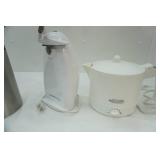 Stainless Steel Coffee Carafe, electric can opener, water boiler, large water pitcher