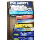 Foil Sheets, Oven Bags, Stuffings Saks, Turkey Bags