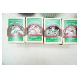 Vintage Aluminum Muffin Tins (reusable), variety of paper baking cups, heart picks