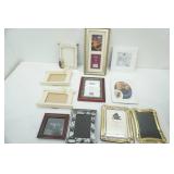 Picture frame lot: variety of 5x7 and other frames