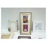 Picture frame lot: variety of 5x7 and other frames