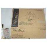 Butter Dish, Pampered Chef Decorator Bottle Set, Vintage Grater, Tortilla Bakers, vintage canning jar lifter-gripper