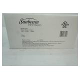 New Sunbeam Iron (with box, manual, and accessories)