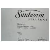 New Sunbeam Iron (with box, manual, and accessories)