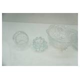 VIntage Crystal & Pressed Glass Pieces