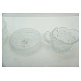 VIntage Crystal & Pressed Glass Pieces