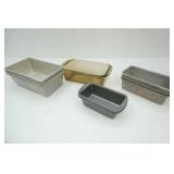 bread pans -small, medium, large