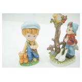 Vintage Bisque porcelain figurines.