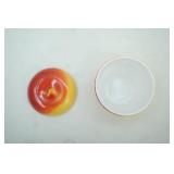 Vintage Hazel-Atlas Milk Glass Apple Jam Jar