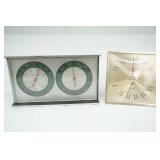 vintage temp & humidity thermometers