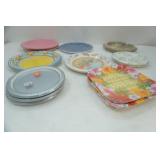 (144ct) NEW Disposable Plates (plastic coated paper plates)