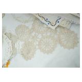 Vintage Doilies and Table Linens