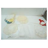 Vintage Doilies and Table Linens