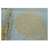 Vintage Doilies and Table Linens