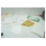 Vintage Doilies and Table Linens