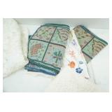 Table Linens, Lace, Needlework, placemats