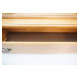 Vintage Wooden Gun Rack w/drawer