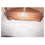 Wooden Corner Shelf 78" tall