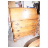 Vintage Secretaries Desk 30.5"x15"x39"