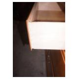 Vintage Chest of Drawers (on wheels) 50.5"Lx19"Dx32"H