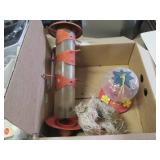 Vintage metal Thermos and travel mu...