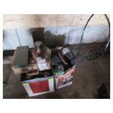 Fishing and camping gear