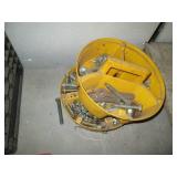 Part organizer bibs, metal lift out...