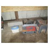 Unused bathroom sink basin, step st...