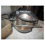 Skilsaw plus Black and Decker circu...