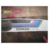 Pair of Vintage wood water skis plu...