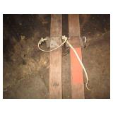 Antique wood cross country snow ski...