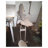 Antique metal framed foot operated ...