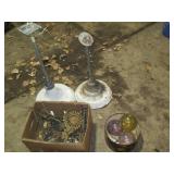 Vintage Light fixtures, glass bulb ...