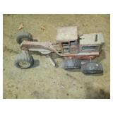 Vintage metal Tonka road grader toy...