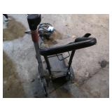 Folding hand truck and narrow metal...