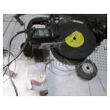 Variety of grinding wheels, wire wh...