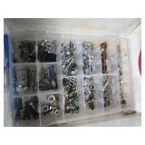 Multiple part organizers filled wit...