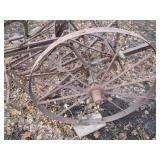 Antique all metal construction hors...