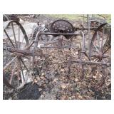 Antique all metal construction hors...