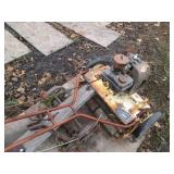 Antique metal and wood horse drawn ...