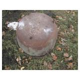 Cast Iron open fire scalding pot ca...