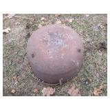 Cast Iron open fire scalding pot ca...