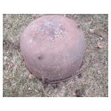 Cast Iron open fire scalding pot ca...