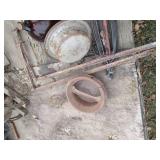 Amber glass Hi-Lex 1-gallon jug plu...