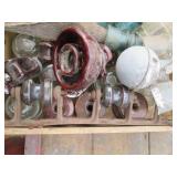 Wood drawer with a variety of vinta...