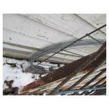 55-gallon Drum of sign post, yard m...