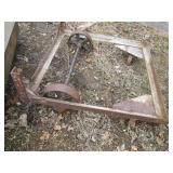 Vintage industrial cart dolly appro...