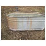 Larger Vintage Galvanized Stock tan...